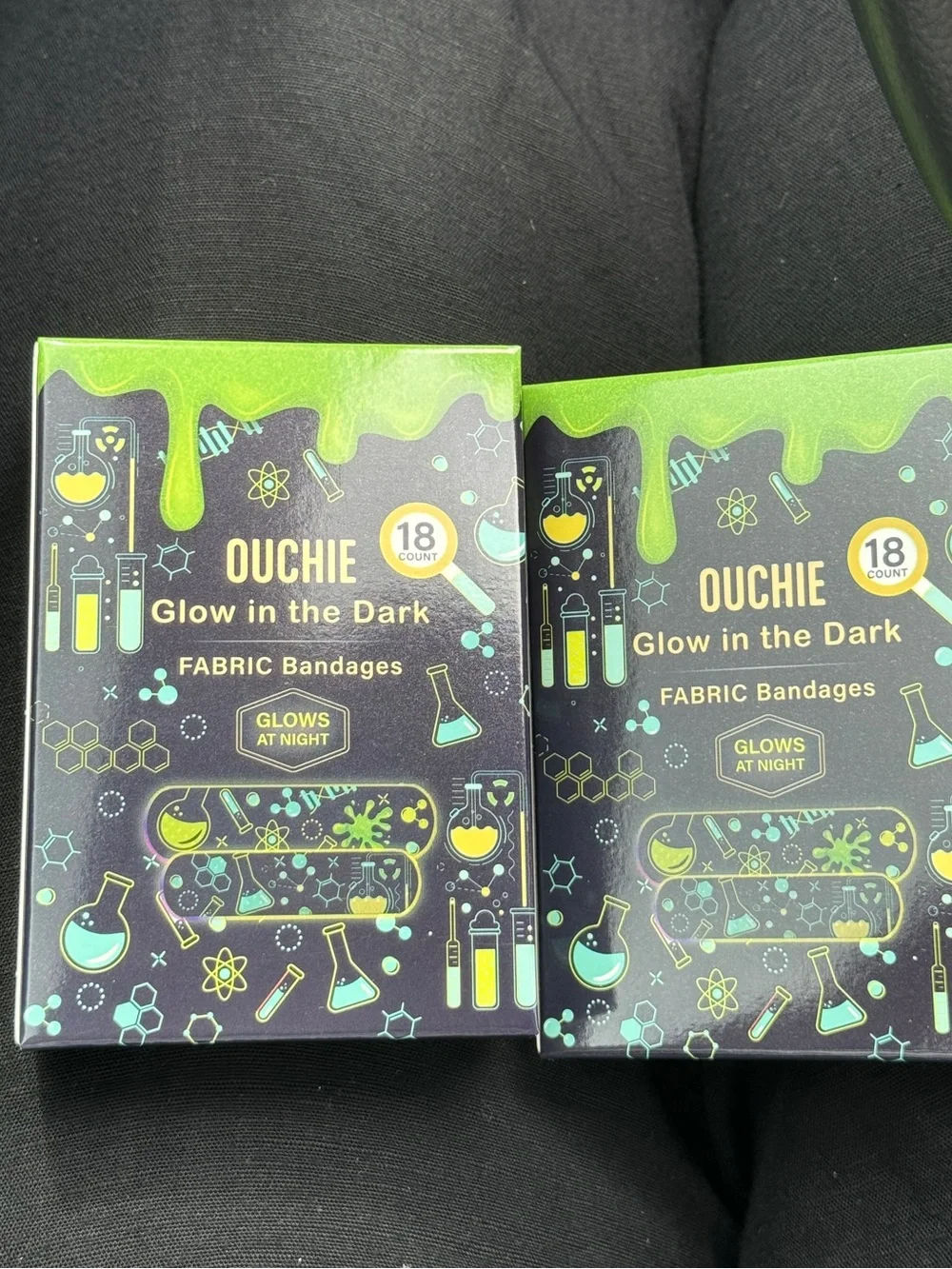 OUCHIE glow in dark bandages
